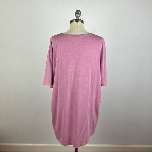 Marine Layer Purple Pocket Tee - Picture 5 of 7